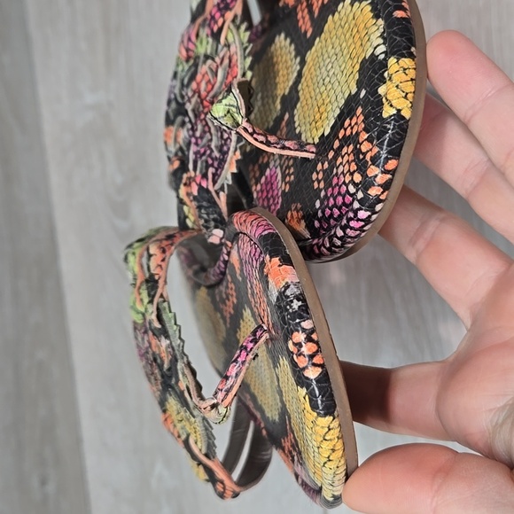 Circus By Sam Edelman "LIKE New"Canyon Colorful Women's Sandals Flats Shoes 9M - Picture 5 of 10